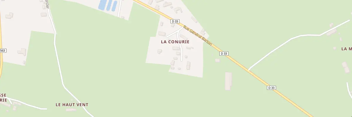 Plan du 30 Rue Général Barton à Coulouvray-Boisbenâtre