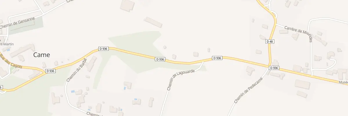 Plan du 1405 Av des Chaisiers Rd936 à Came
