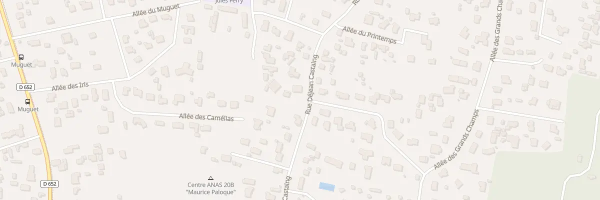 Plan du 48 Rue Dejean Castaing à Gujan-Mestras