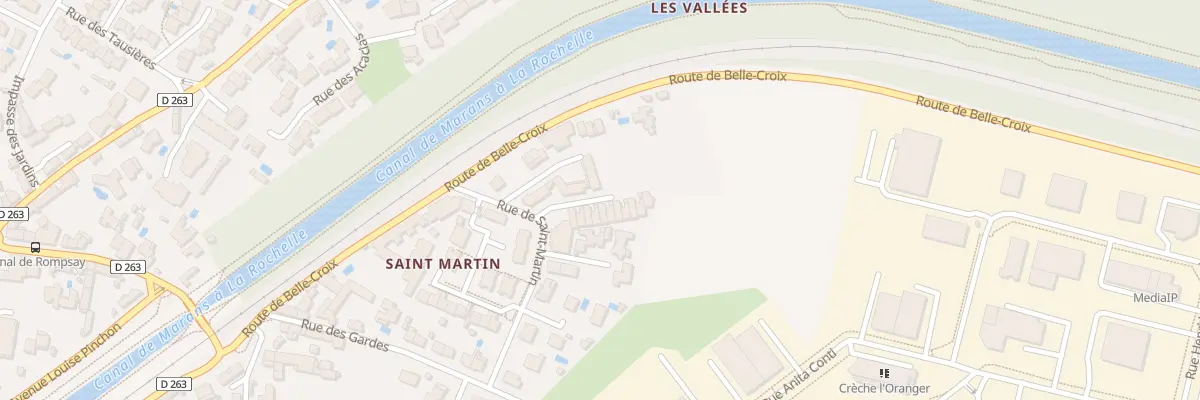 Plan du 22 Rue de Saint Martin à Périgny