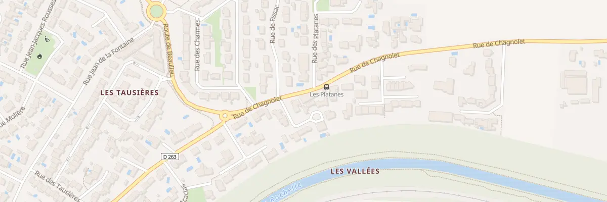 Plan du 62 Rue de Chagnolet à Périgny