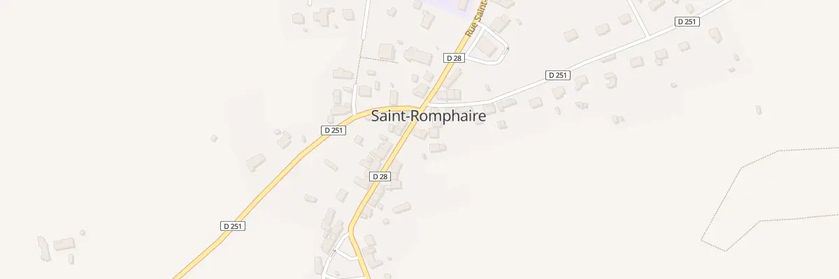 Plan du 20 Rue St Barthelemy - St Romphai à Bourgvallées
