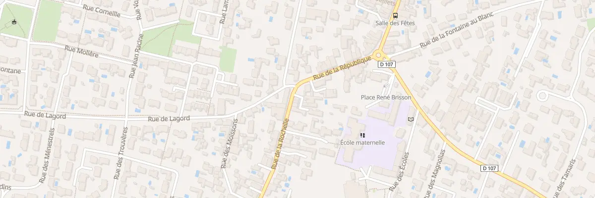 Plan du 1 Rue de la Rochelle à Saint-Xandre