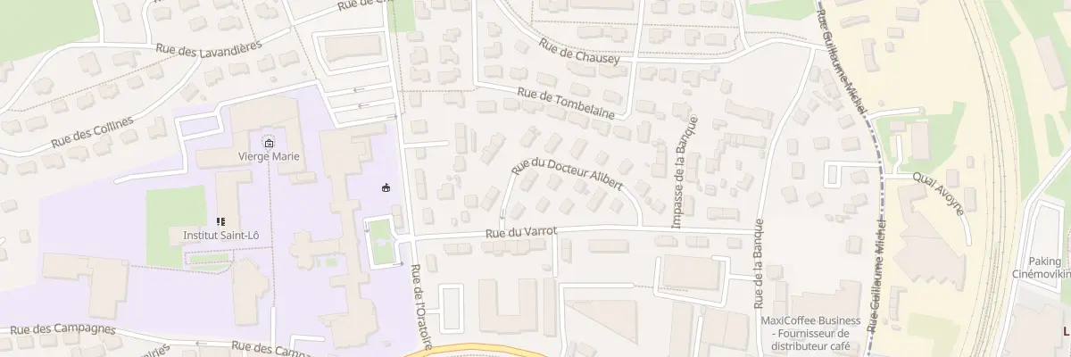 Plan du 8 Rue du Docteur Alibert à Agneaux