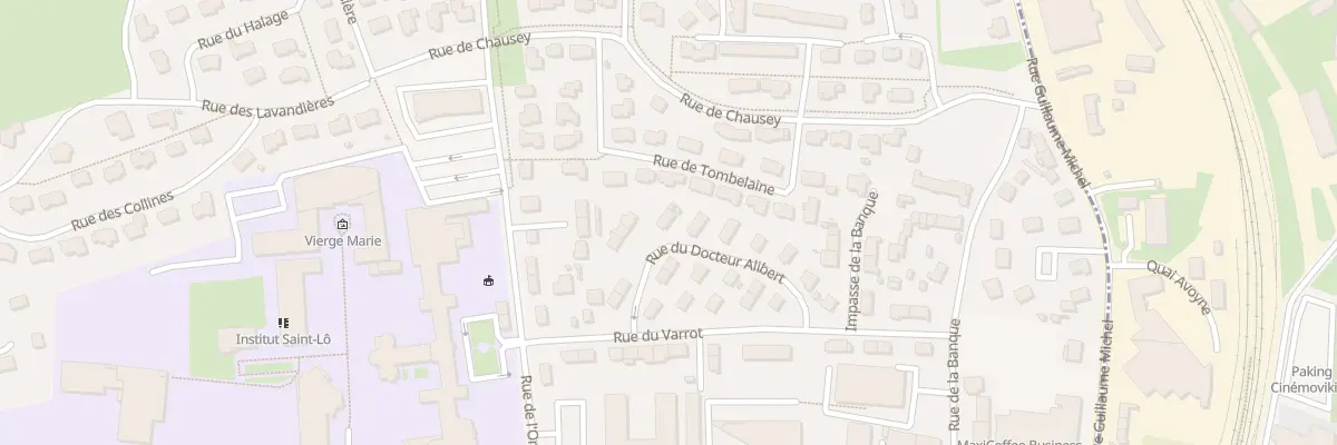 Plan du 11 Rue du Docteur Alibert à Agneaux