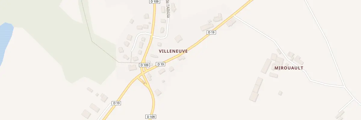 Plan du 6 Villeneuve à La Bazouge-du-Désert
