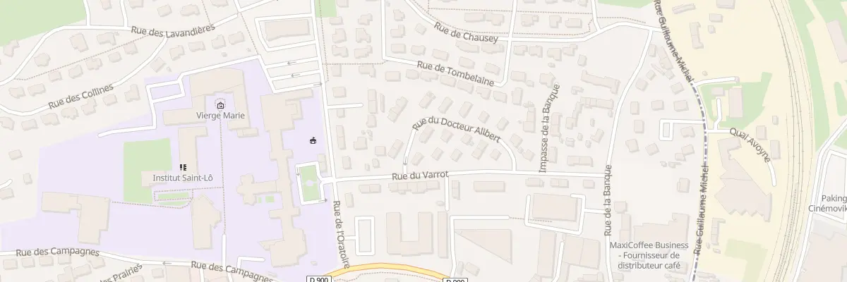 Plan du 10 Rue du Docteur Alibert à Agneaux