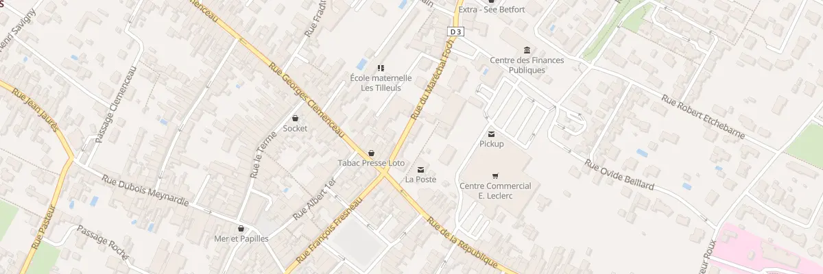 Plan du 2 Rue du Maréchal Foch à Marennes-Hiers-Brouage