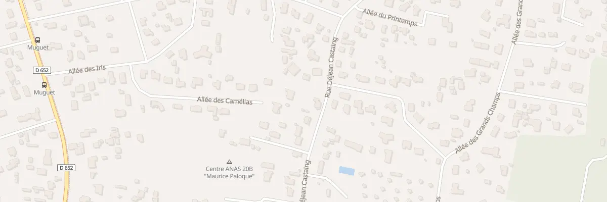 Plan du 50 Rue Dejean Castaing à Gujan-Mestras