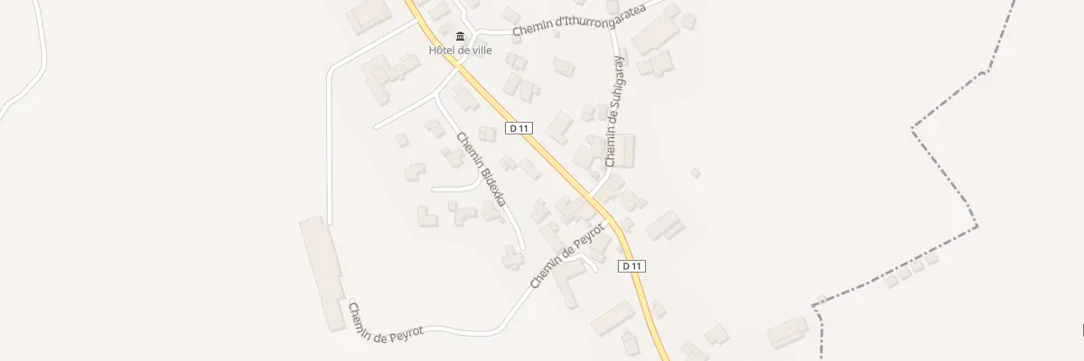 Plan du 975 Rte d’Arraute à Arraute-Charritte