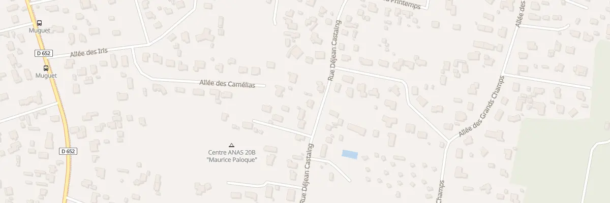 Plan du 52 Rue Dejean Castaing à Gujan-Mestras