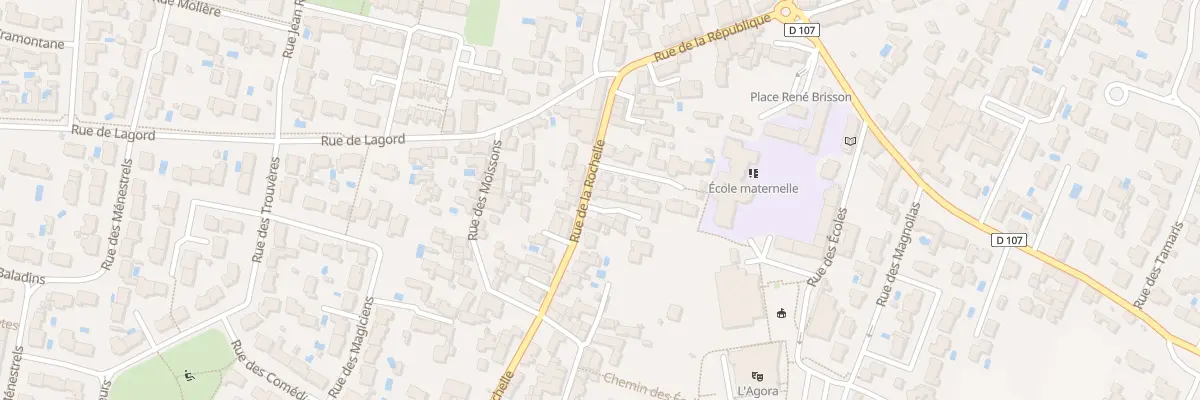 Plan du 15 Rue de la Rochelle à Saint-Xandre