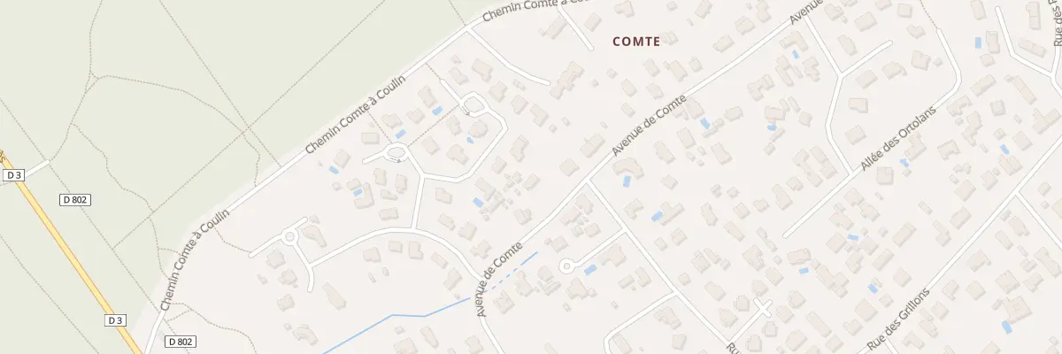 Plan du 31 Av de Comte à Andernos-les-Bains