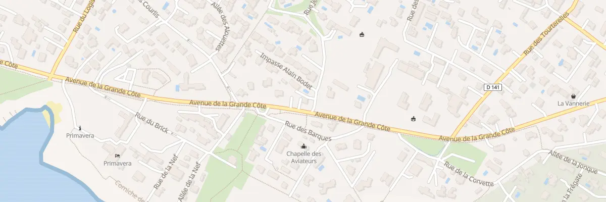 Plan du 79 Av de la Grande Côte à Saint-Palais-sur-Mer