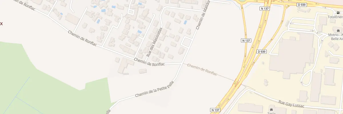 Plan du 1 Che de Ronflac à Aytré