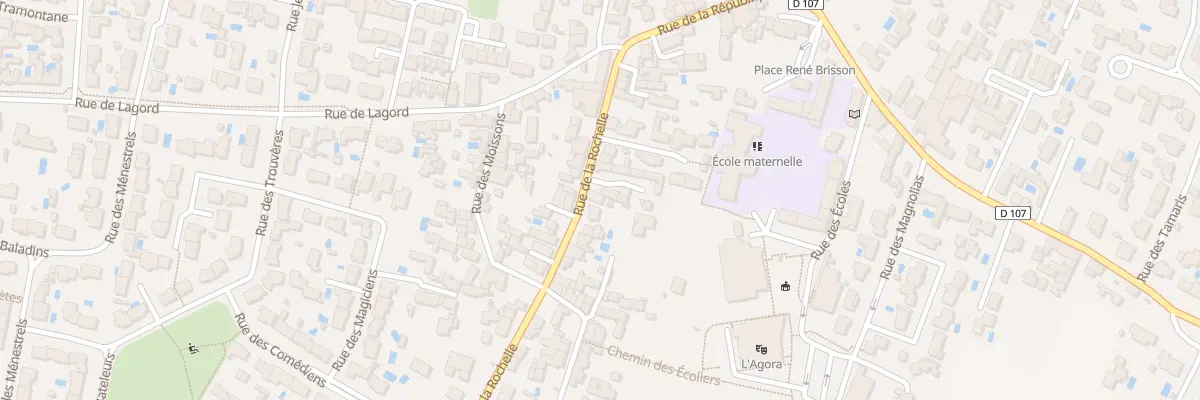 Plan du 17 Rue de la Rochelle à Saint-Xandre