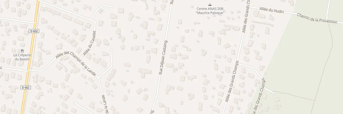 Plan du 79 Rue Dejean Castaing à Gujan-Mestras
