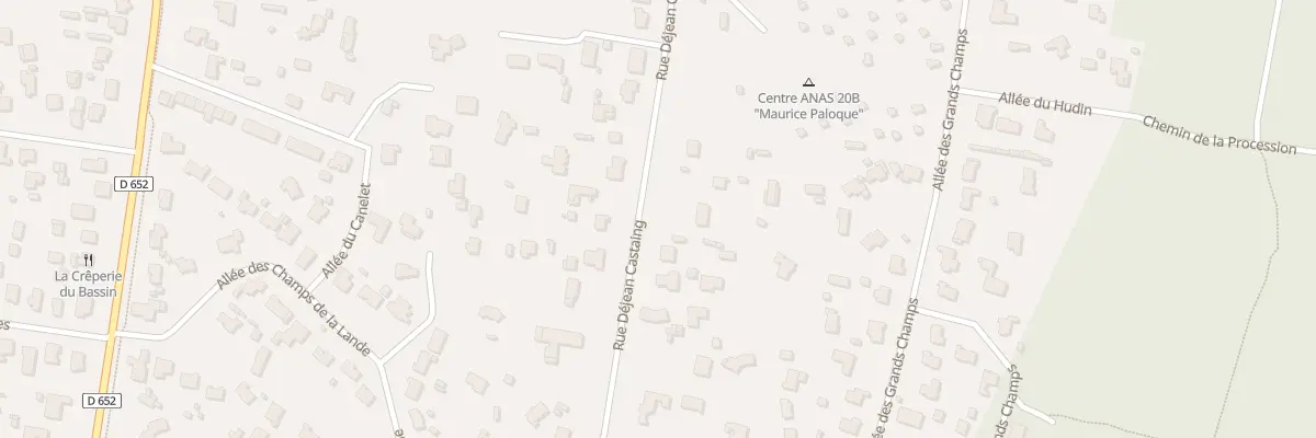 Plan du 71B Rue Dejean Castaing à Gujan-Mestras