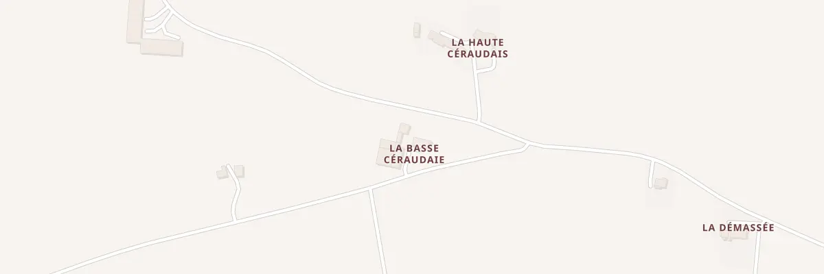 Plan du 5016 La Basse Ceraudais à Challain-la-Potherie