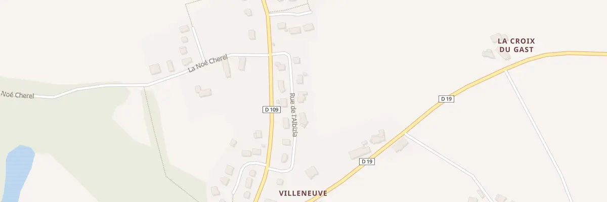 Plan du 5 Rue de l’Albizia à La Bazouge-du-Désert