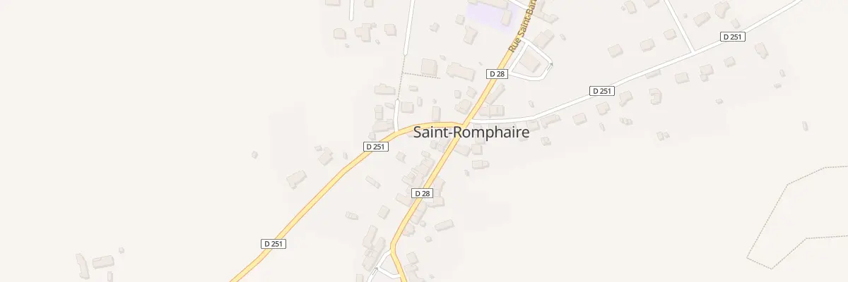 Plan du 33 Rue St Barthelemy - St Romphai à Bourgvallées