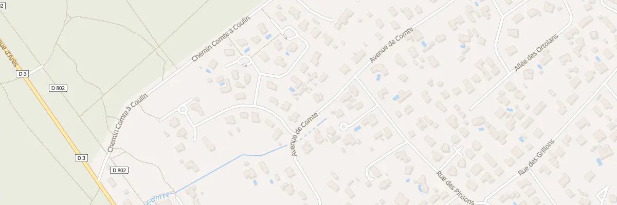 Plan du 27 Av de Comte à Andernos-les-Bains