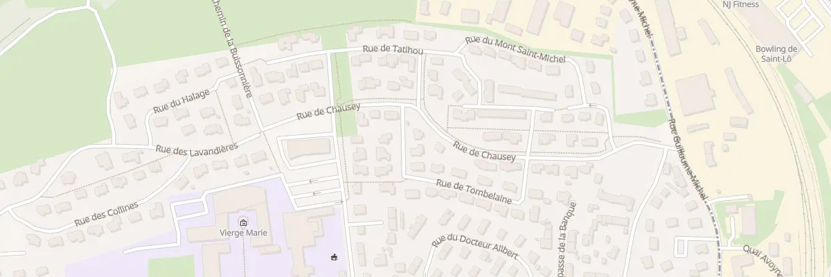Plan du 1 Rue de Tombelaine à Agneaux