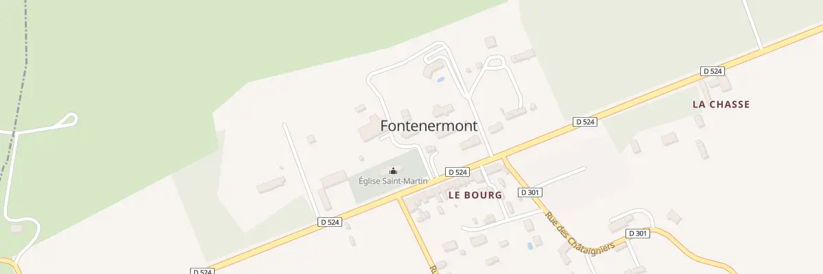 Plan du 16 Av des Peupliers - Fontenermo à Noues de Sienne