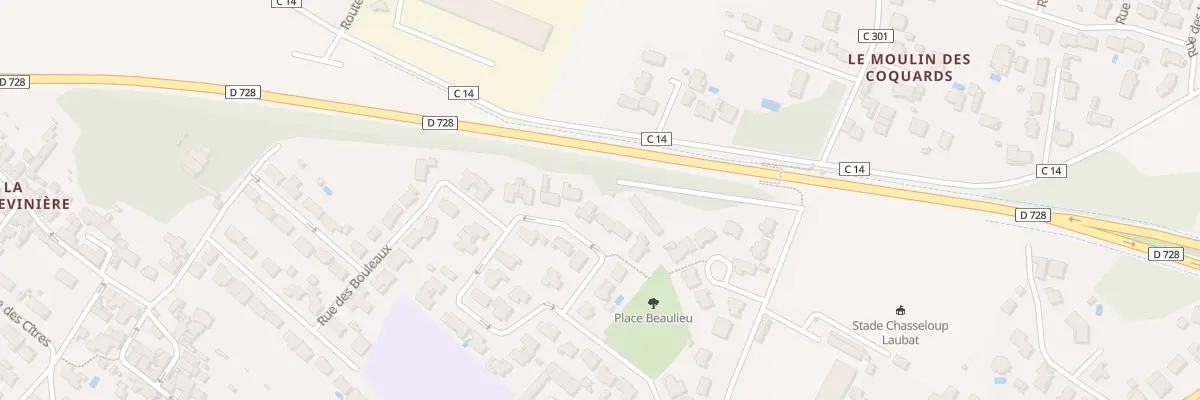 Plan du 18 Rue des Chênes à Marennes-Hiers-Brouage