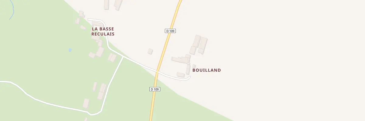 Plan du 9 Bouilland à La Chapelle-Fleurigné