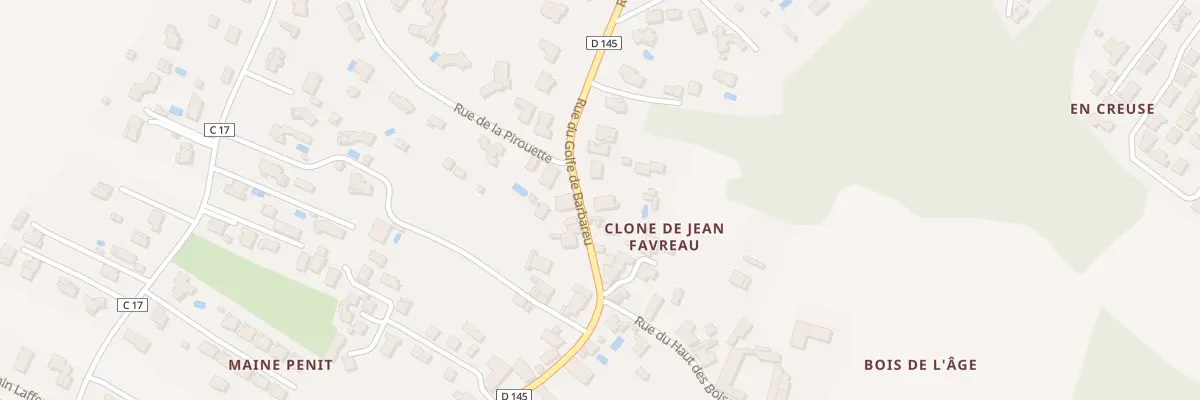 Plan du 27 Rue du Golfe de Barbareu à Étaules