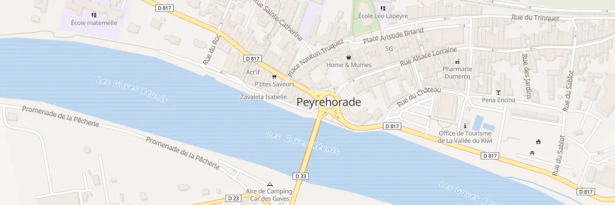 Plan du 5 Rue Gambetta à Peyrehorade