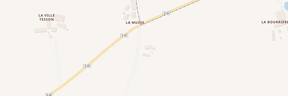Plan du 5178 La Haute Musse à Gennes-sur-Seiche