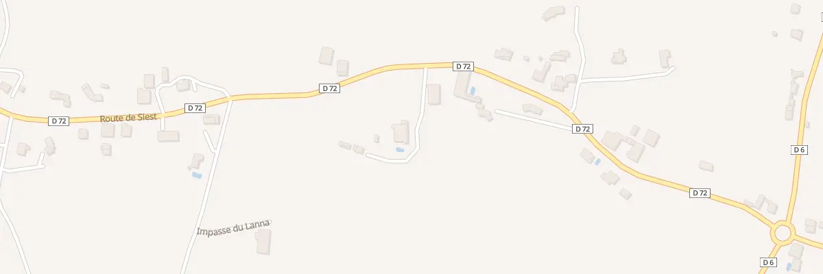 Plan du 511 Rte de Siest à Heugas