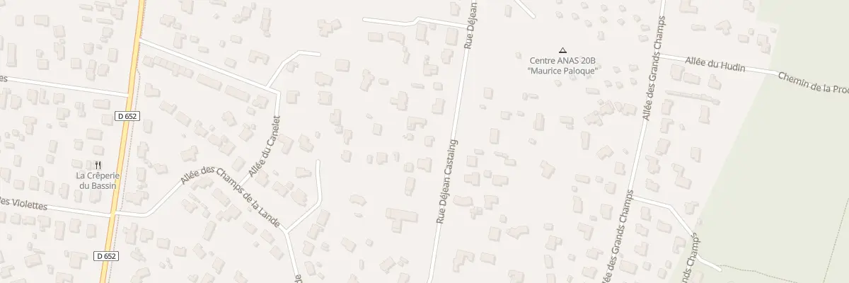 Plan du 82 Rue Dejean Castaing à Gujan-Mestras