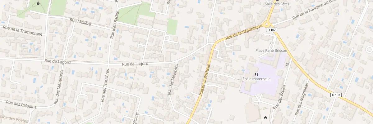 Plan du 11 Rue de Lagord à Saint-Xandre