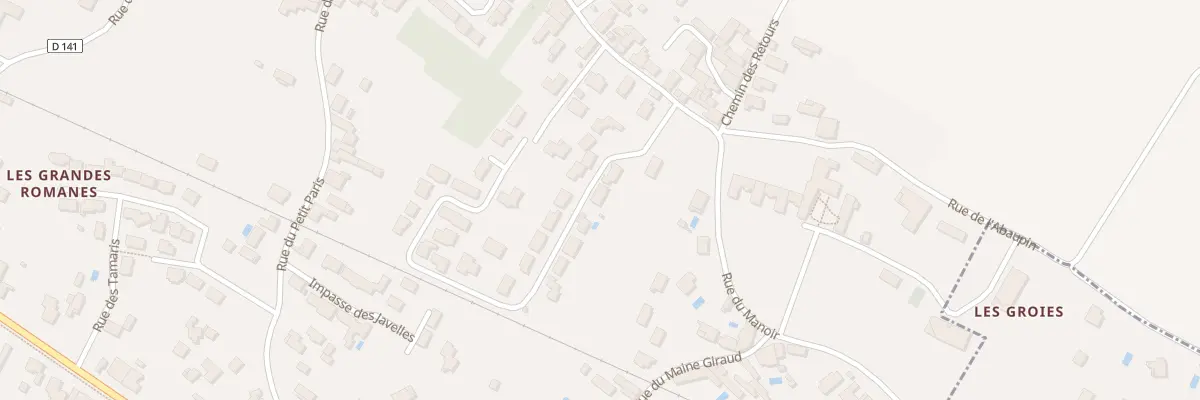 Plan du 3 Rue des Claires à Arvert