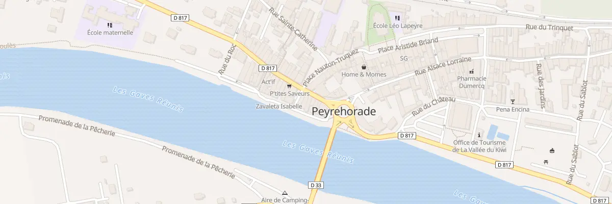 Plan du 41 Rue Gambetta à Peyrehorade