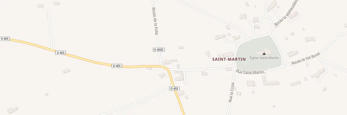 Plan du 1266 Rte de la Chasse à Montbray