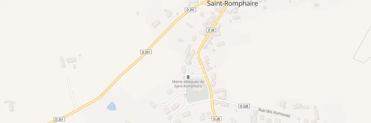 Plan du 11 Rue St Barthelemy - St Romphai à Bourgvallées