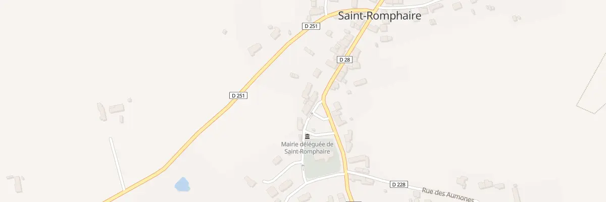 Plan du 13 Rue St Barthelemy - St Romphai à Bourgvallées