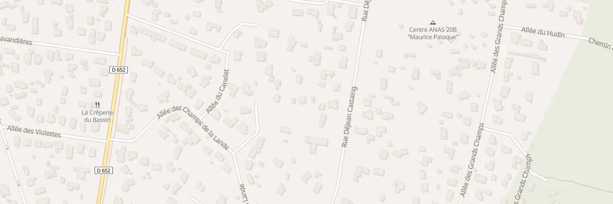Plan du 84B Rue Dejean Castaing à Gujan-Mestras
