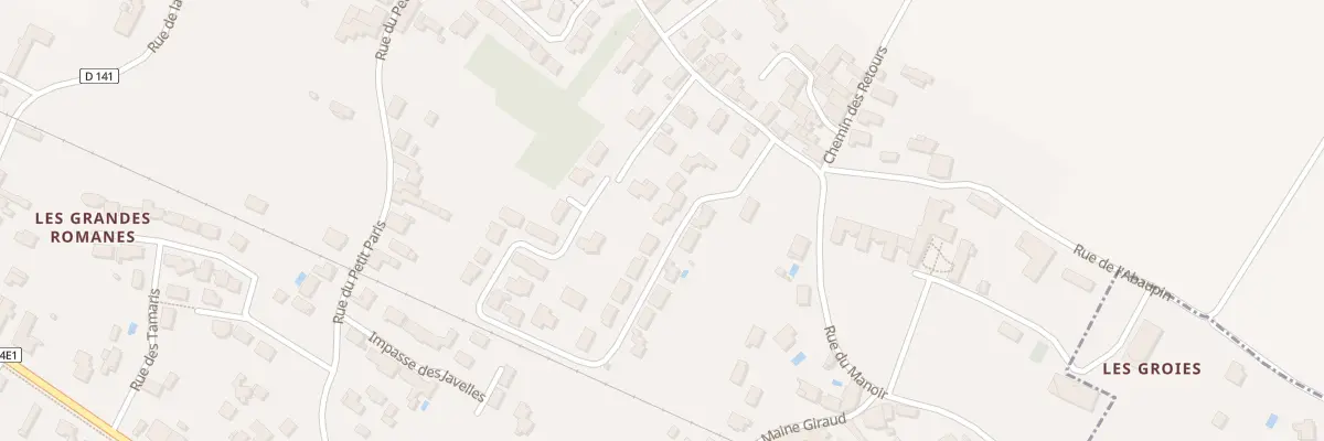Plan du 36B Rue de Bellevue à Arvert