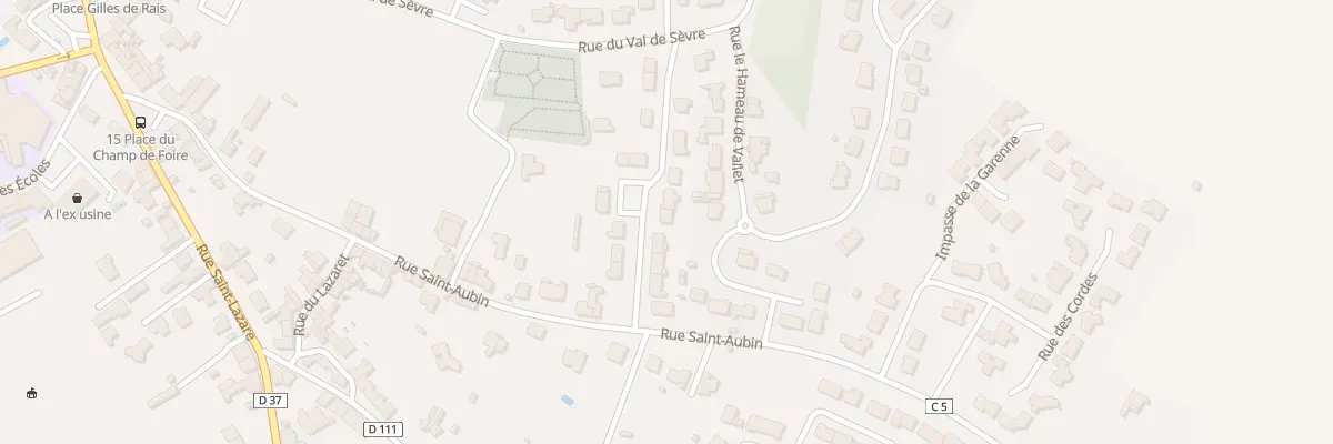 Plan du 10 Cité des coteaux à Tiffauges