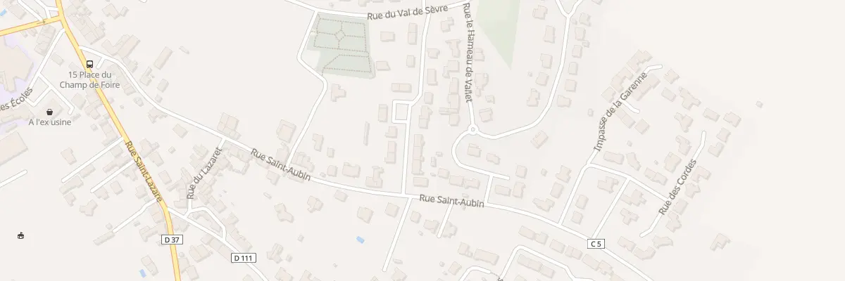 Plan du 8 Cité des coteaux à Tiffauges
