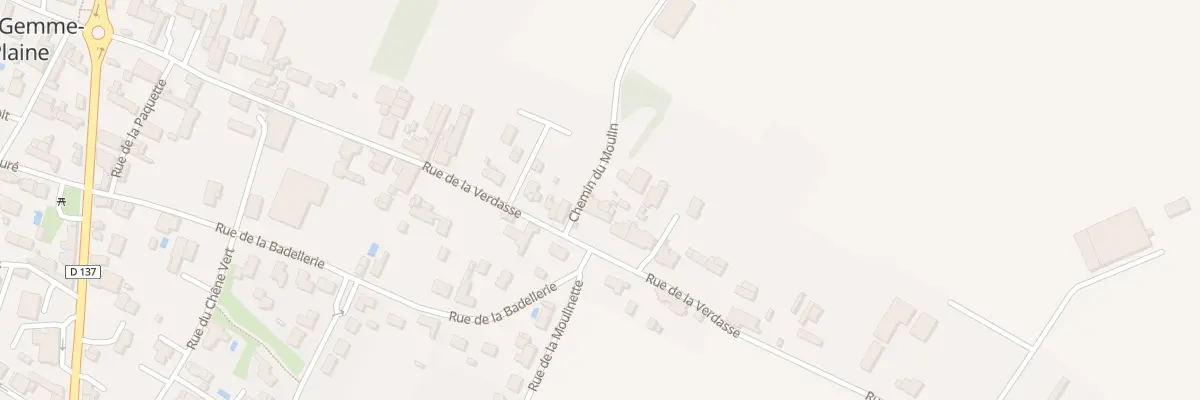 Plan du 29 Rue de la verdasse à Sainte-Gemme-la-Plaine