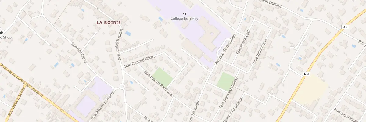 Plan du 2 Rue Conrad Kilian à Marennes-Hiers-Brouage