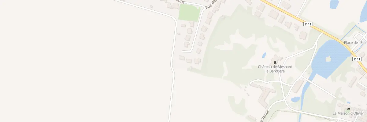 Plan du 27 Rue des Chaumes à Mesnard-la-Barotière