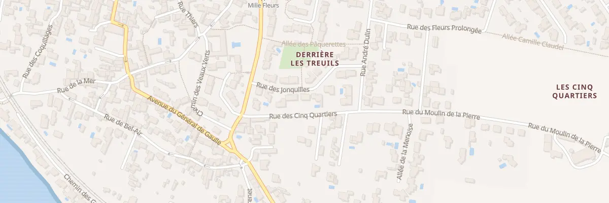 Plan du 6 Rue des Jonquilles à Angoulins