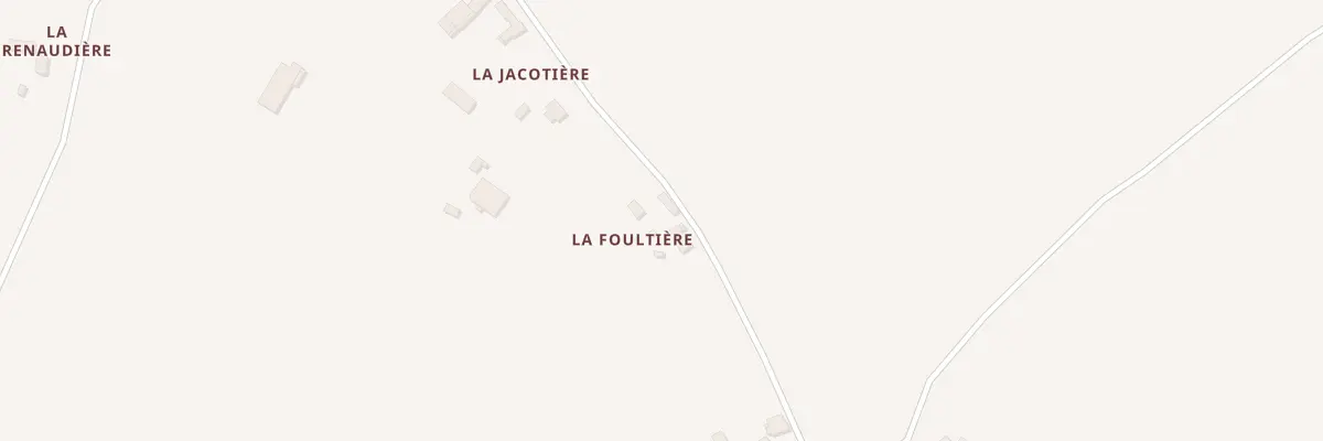 Plan du 2 La Foultière à Argentré-du-Plessis